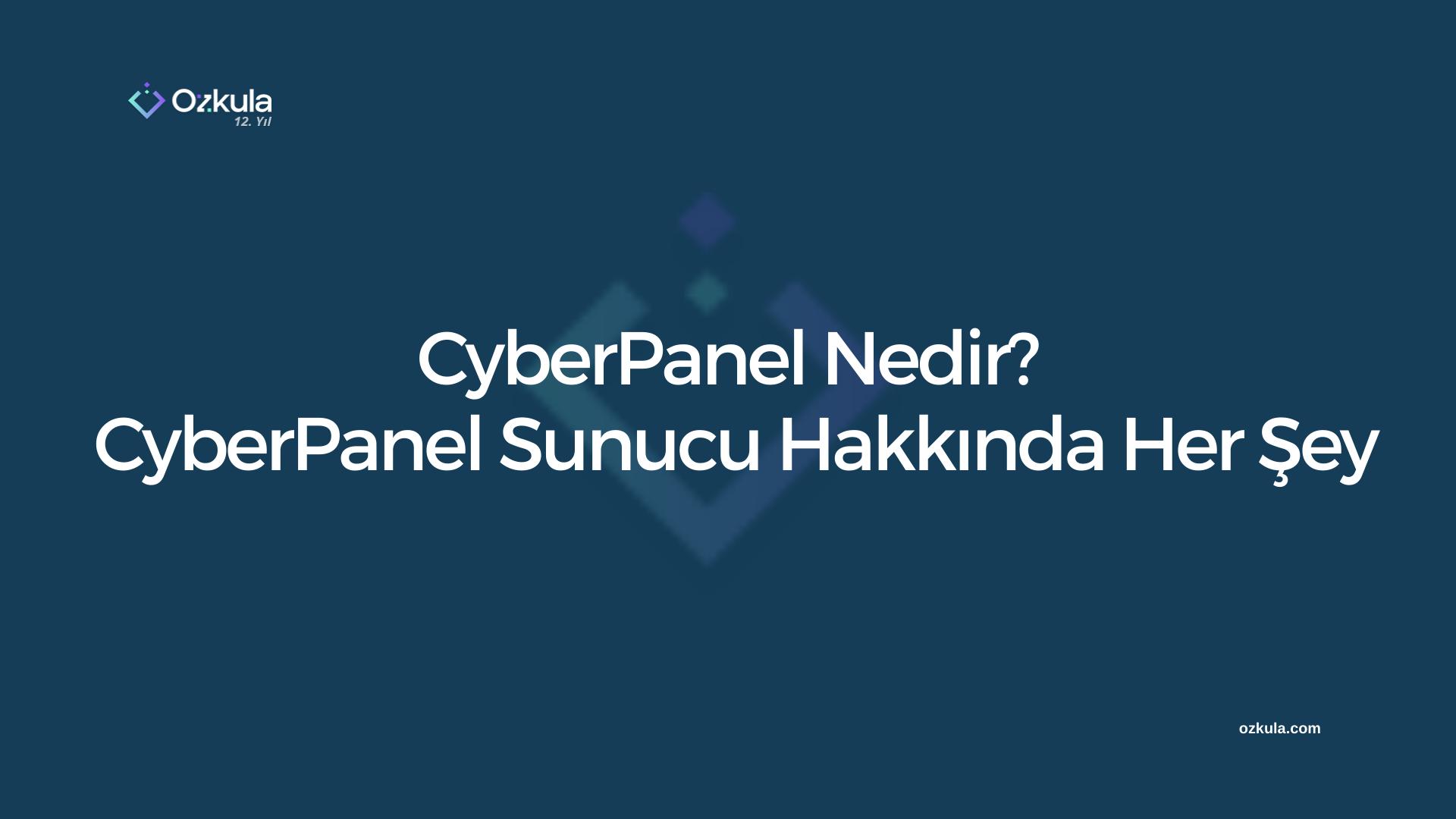 CyberPanel Nedir? CyberPanel Sunucu Kiralarken Nelere Dikkat Edilmeli?