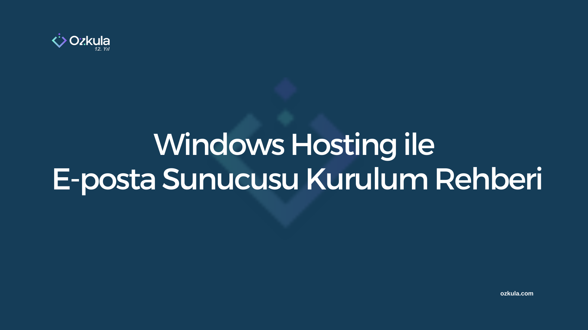 Windows Hosting ile E-posta Sunucusu Kurulum Rehberi