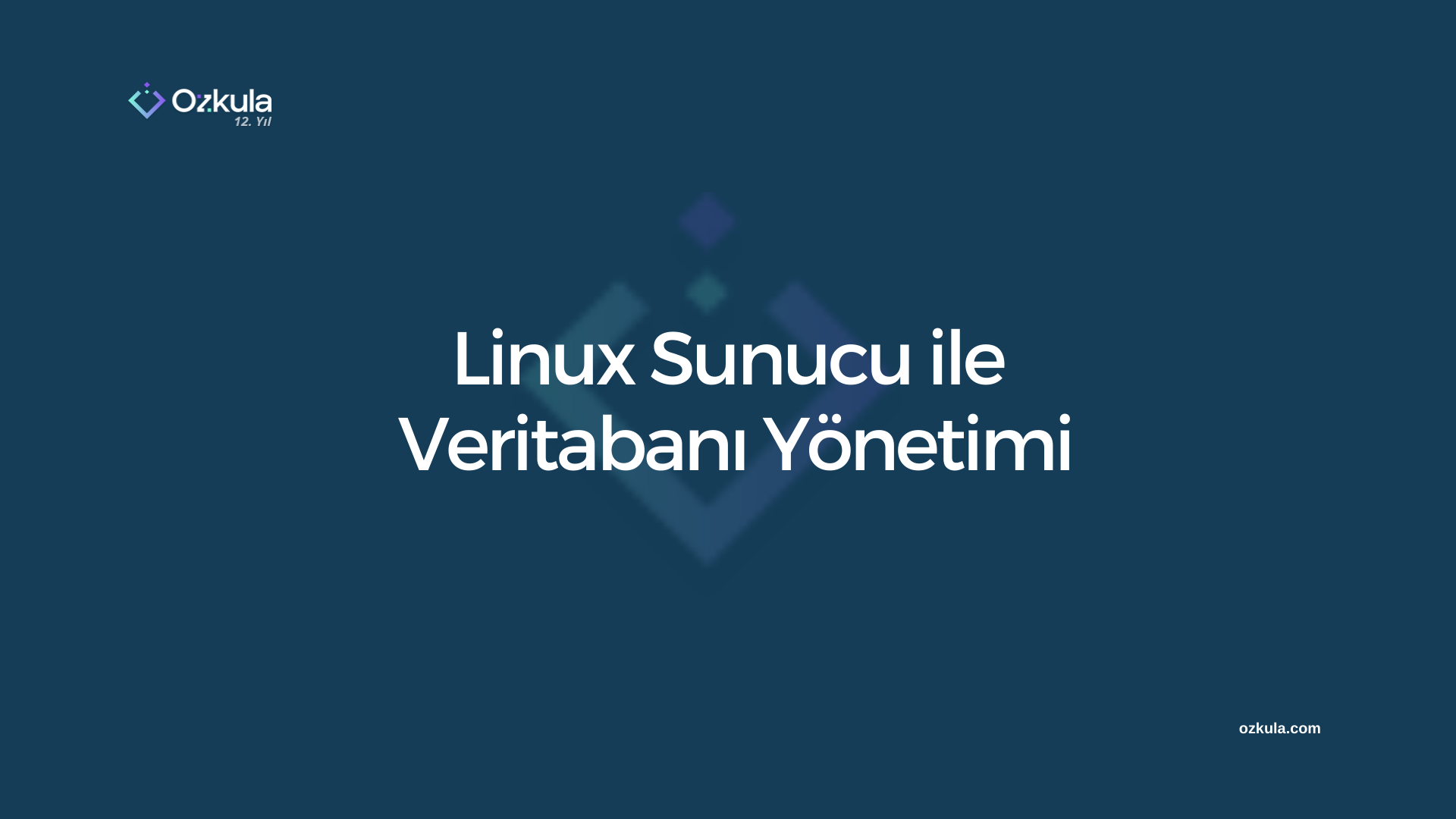 Linux Sunucu ile Veritabanı Yönetimi