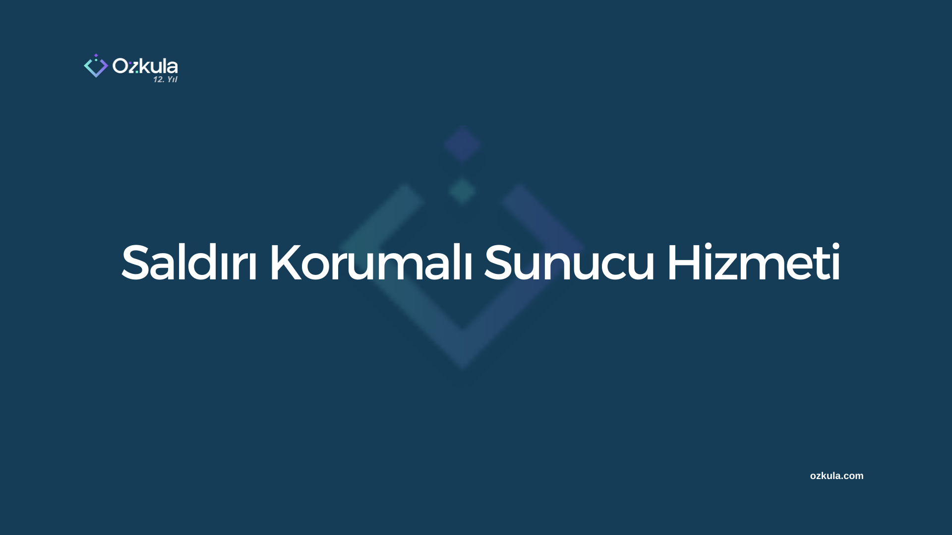 Saldırı Korumalı Sunucu Hizmeti