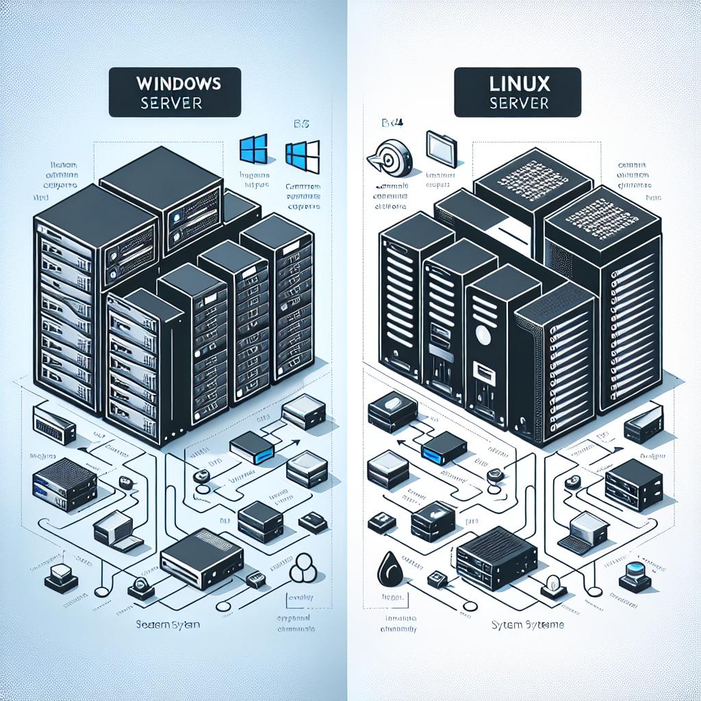 Windows ve Linux Sunucuların Temel Farkları